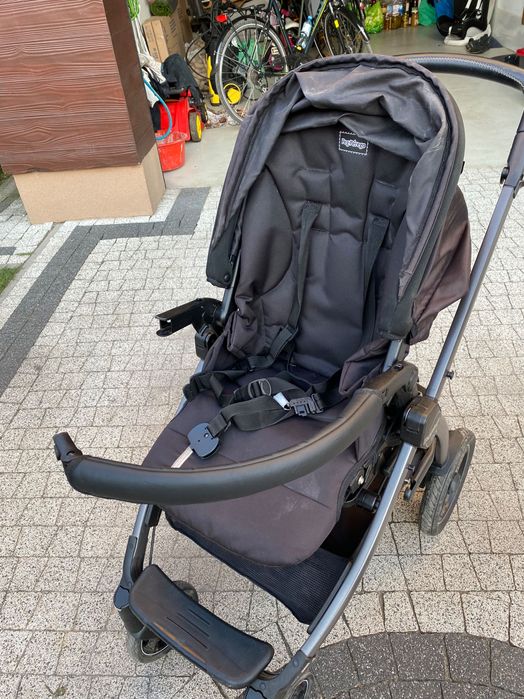 Wózek,spacerówka, peg perego, idealny na zimę zamiast gondoli.