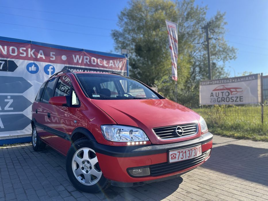 Opel Zafira 1.8 Benzyna//7- Osobowy//AUTOMAT//Alufelgi//Zamiana