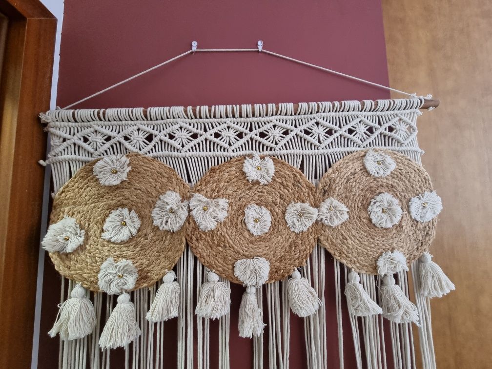 Macramé Cortina Cortinado