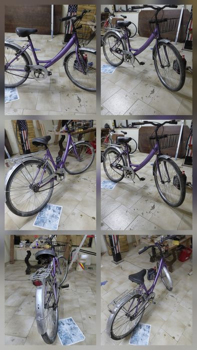 Bicicleta antiga de senhora