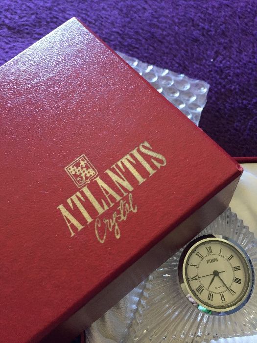 Relógio de cristal Atlantis