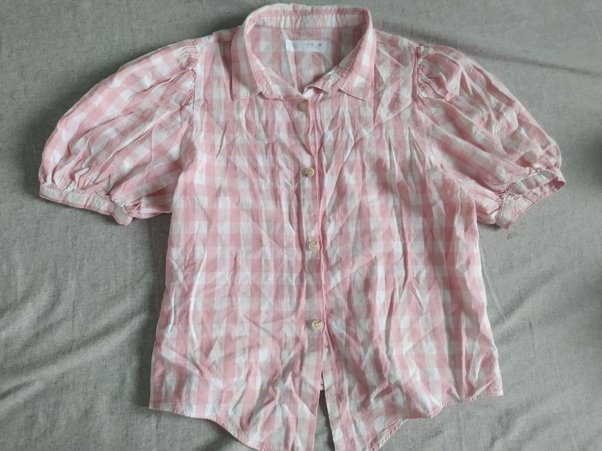 Блуза сорочка рубашка zara 9-12 років