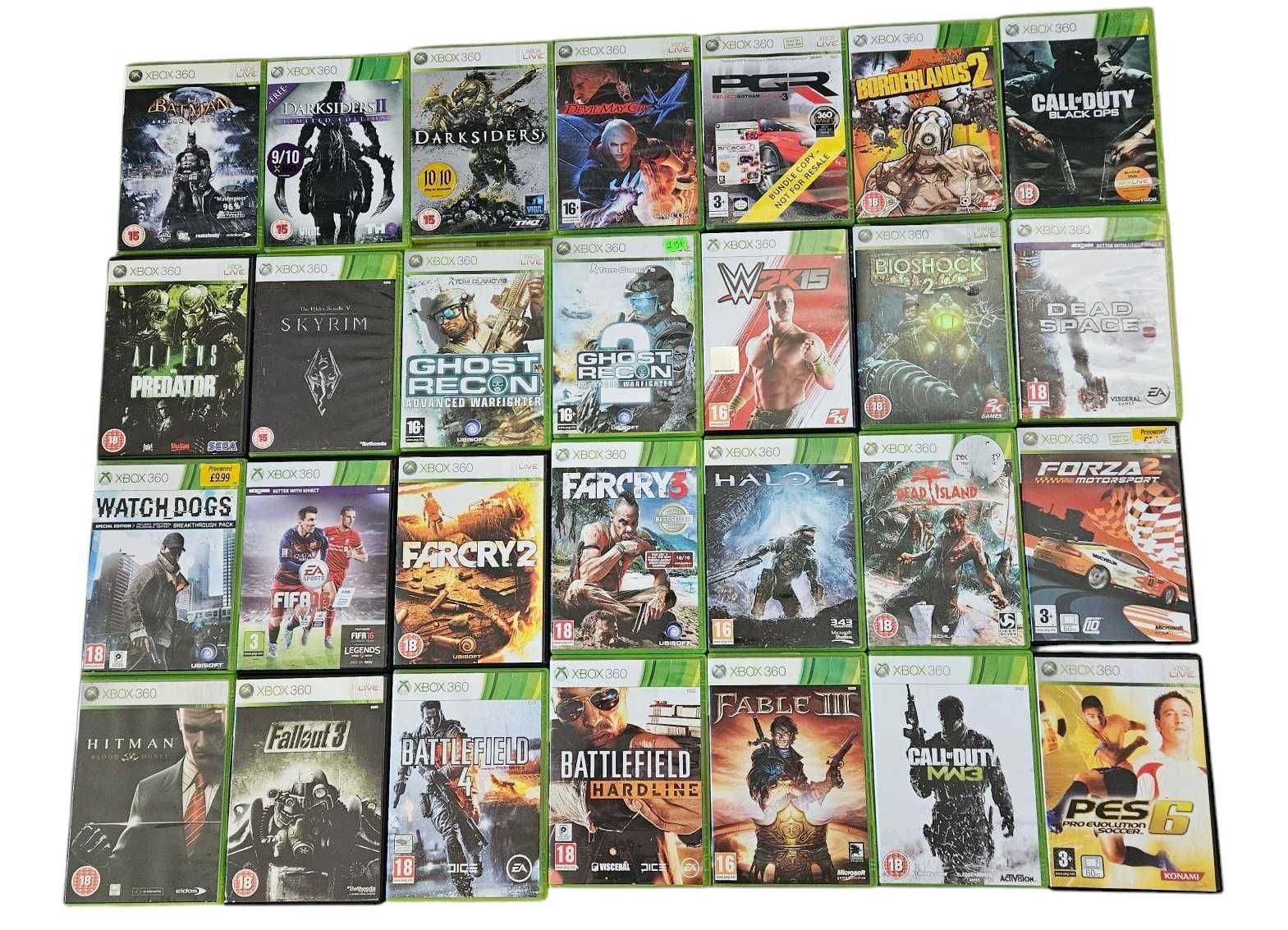 Gry xbox 360 19pln każda