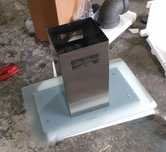 Okap wyspowy Falmec 90cm - nowy powystawowy