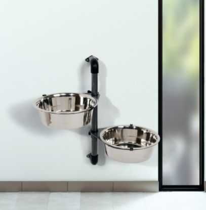 Suporte comedouro TRIXIE para cães com 2 taças (NOVO)