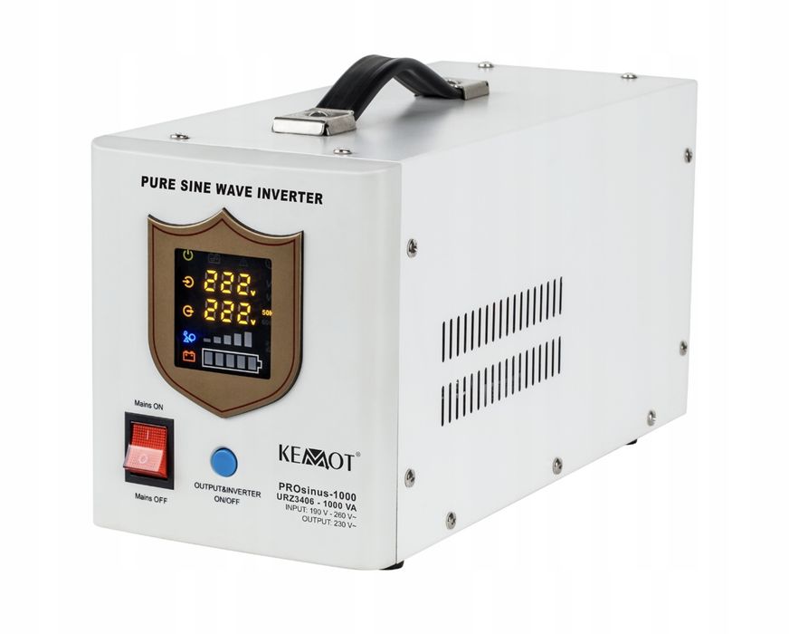 Блок безперебійного живлення KEMOT ProSinus 1000W 12/220volt Profi