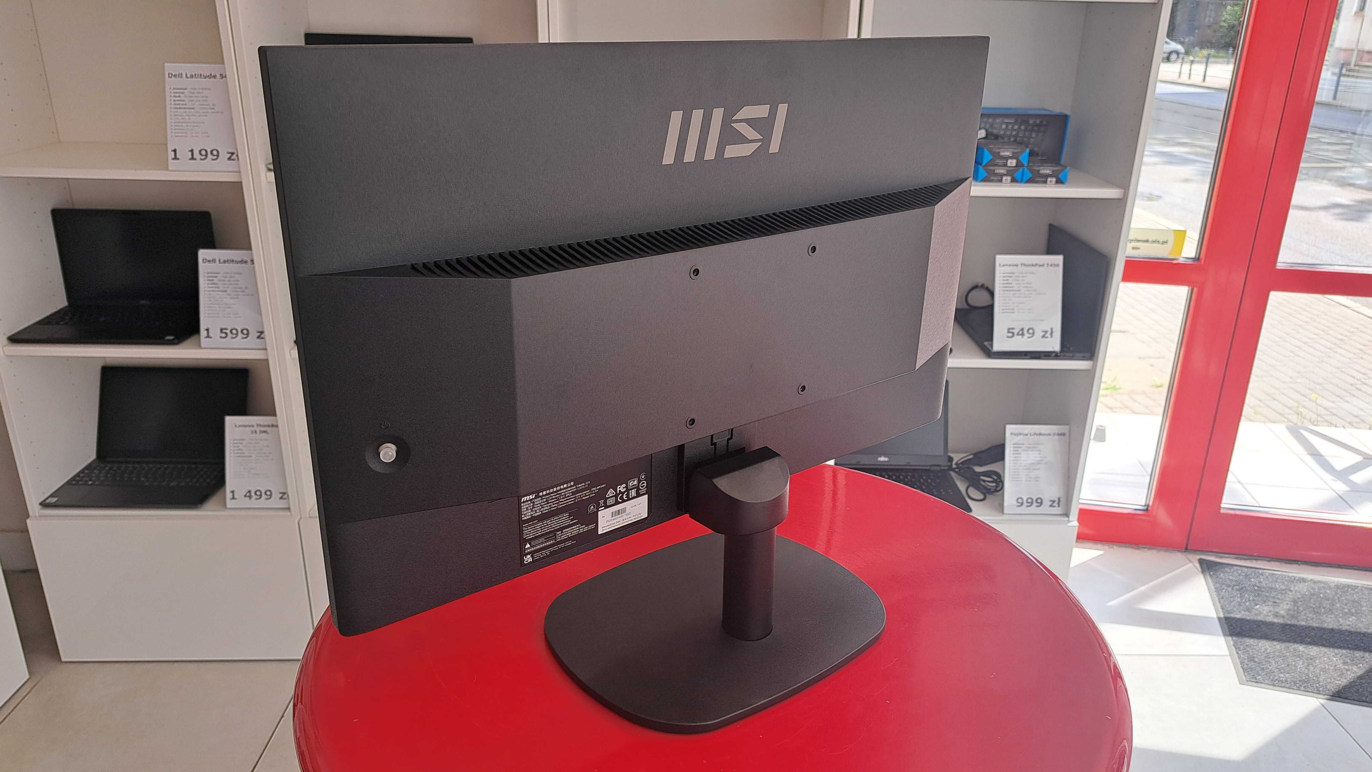 Nowy Monitor MSI PRO MP245V FullHD 100Hz 1ms Gwarancja 24 Miesiące