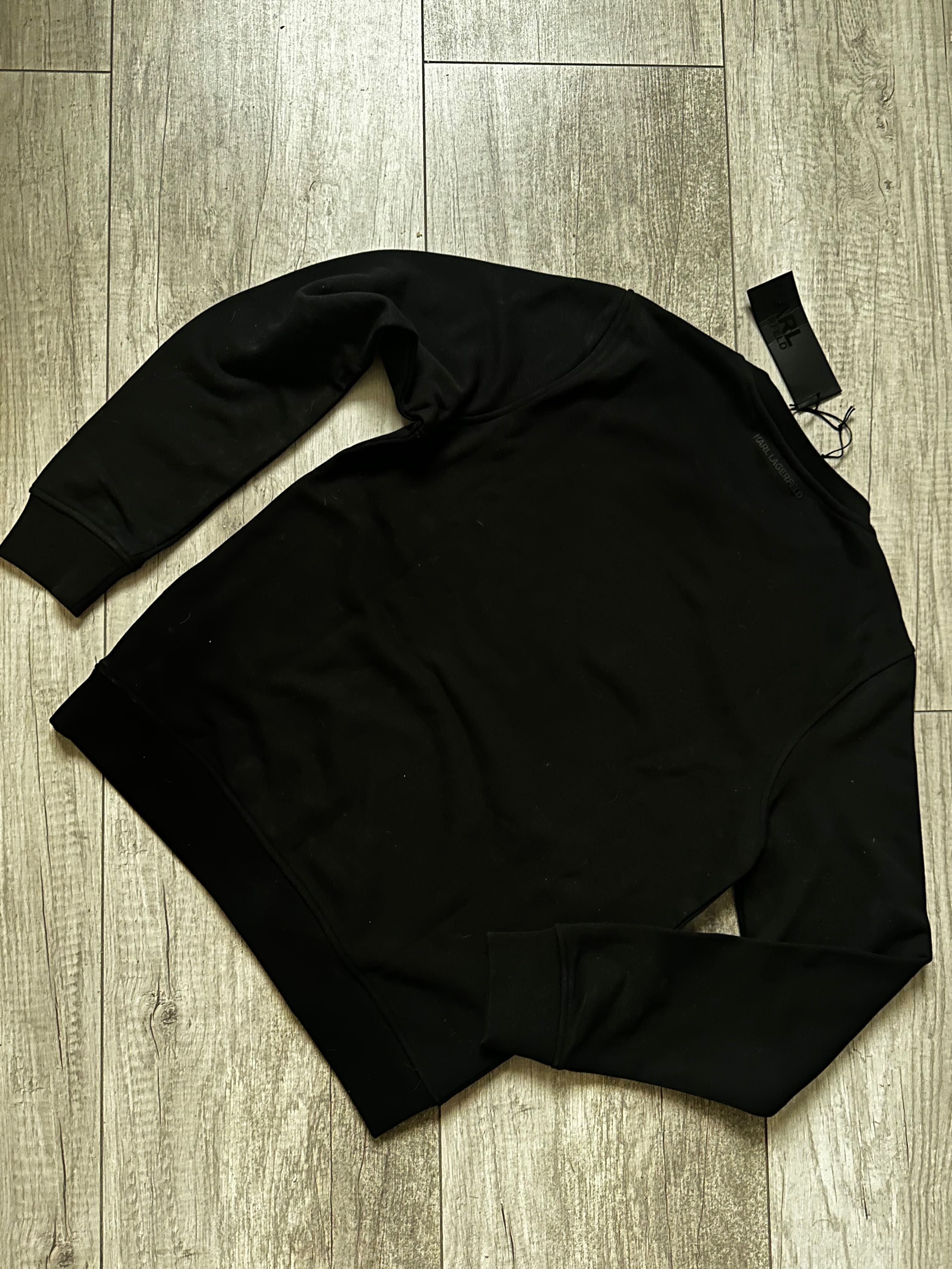 Czarna bluza Karl Lagerfeld rozmiar S unisex nowa z metką oryginalna