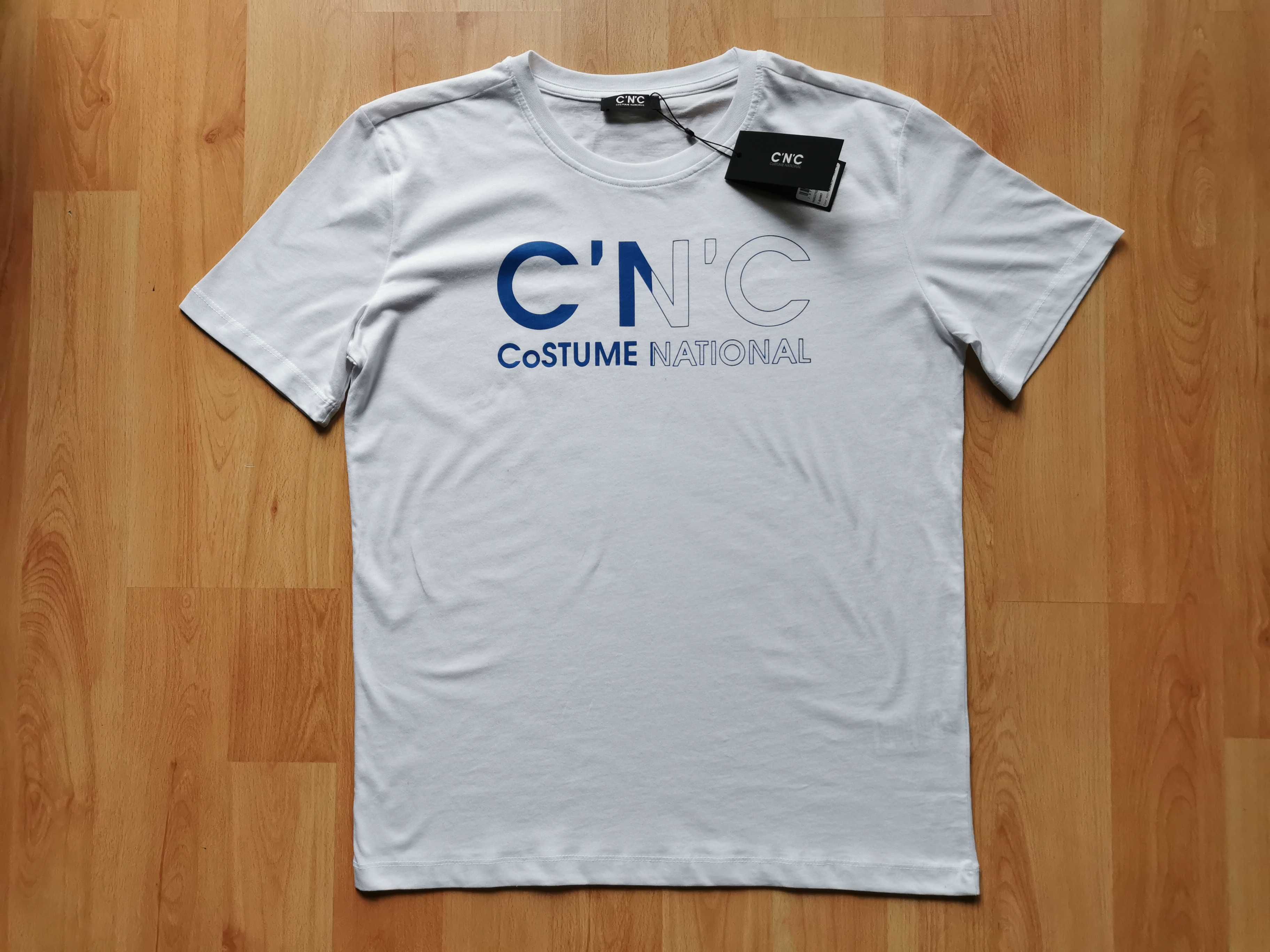 Costume National ekskluzywna koszulka t-shirt L / XL