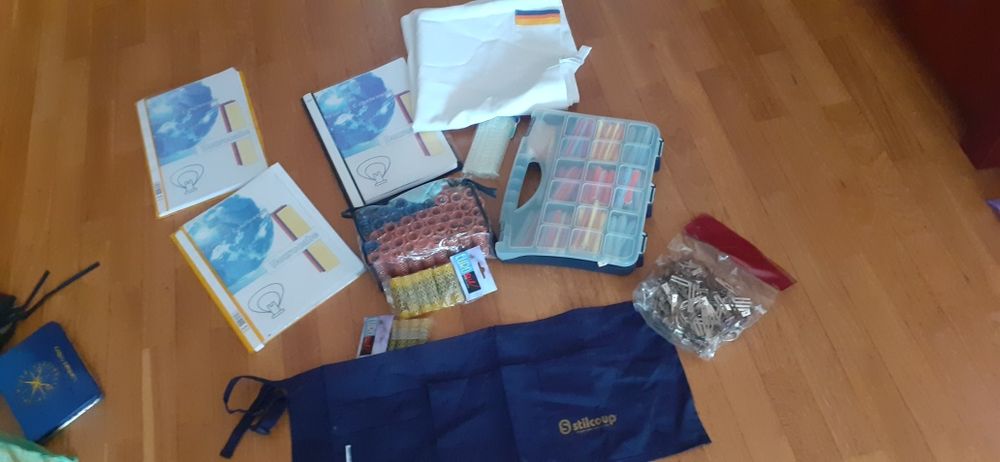 Kit aprendizagem cabeleireira