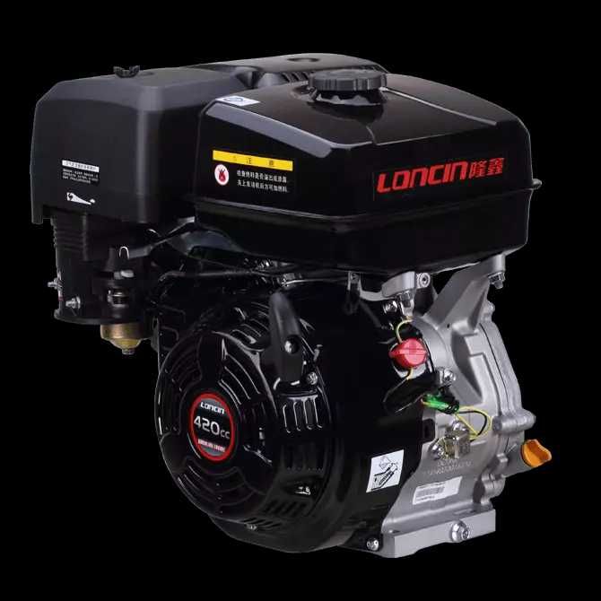 Двигун Loncin G420F, 13 к.с., з валом діаметром 25 мм шпонка