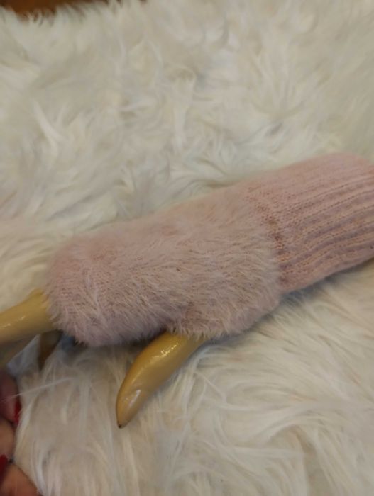 Hit musthave!Rękawiczki futerkowe bez palców