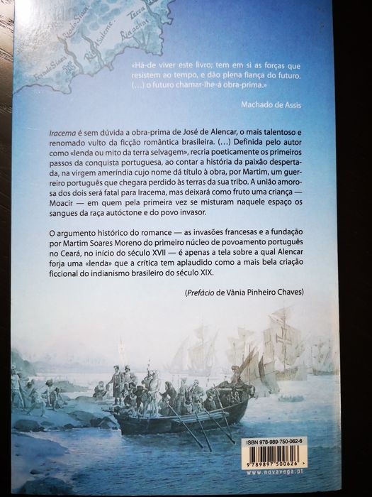 Livro Iracema Lenda so Ceará