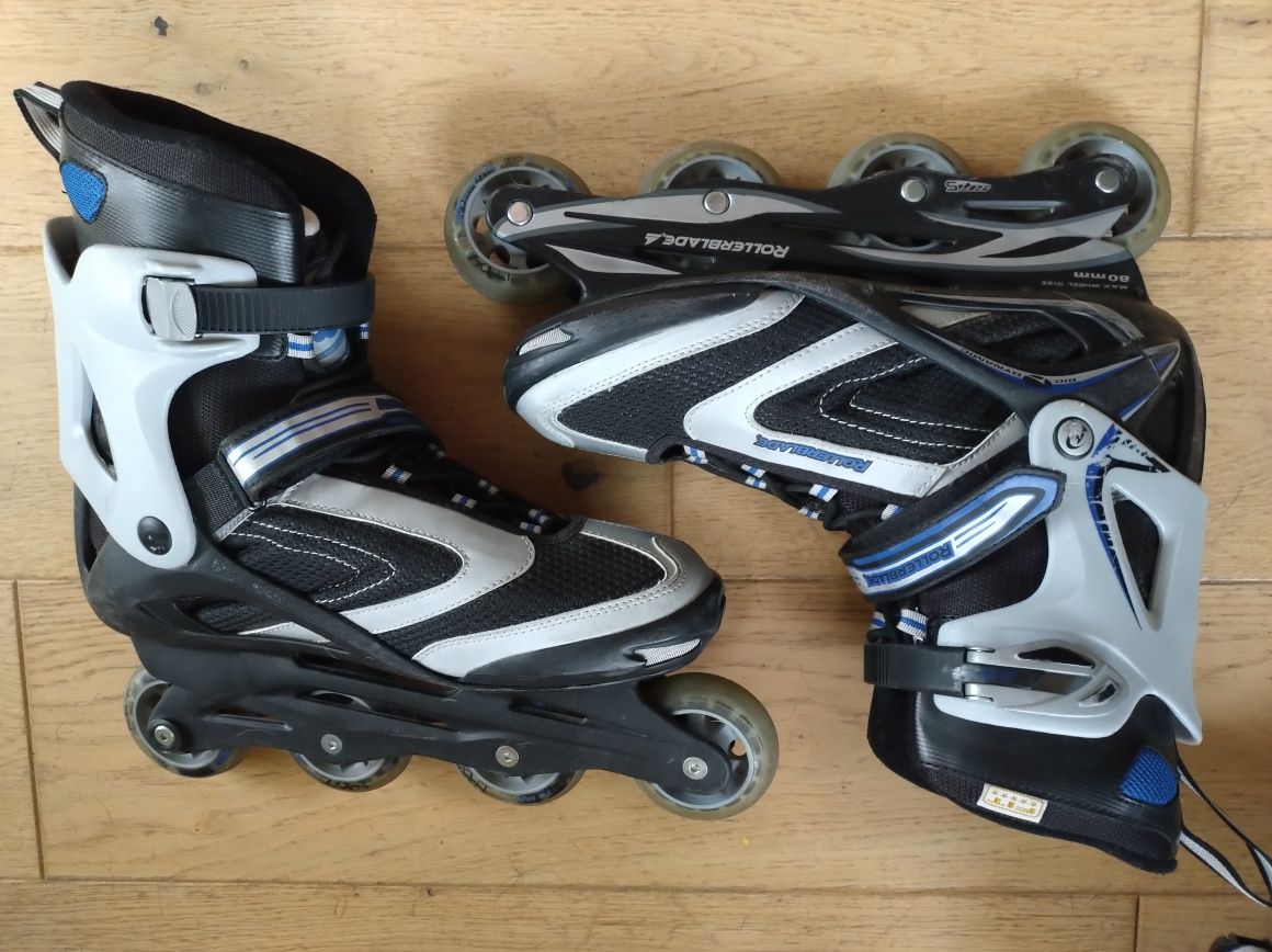 Rolki Rollerblade zetra blade 6.0 rozmiar 46 29.5cm fitness rekreacja