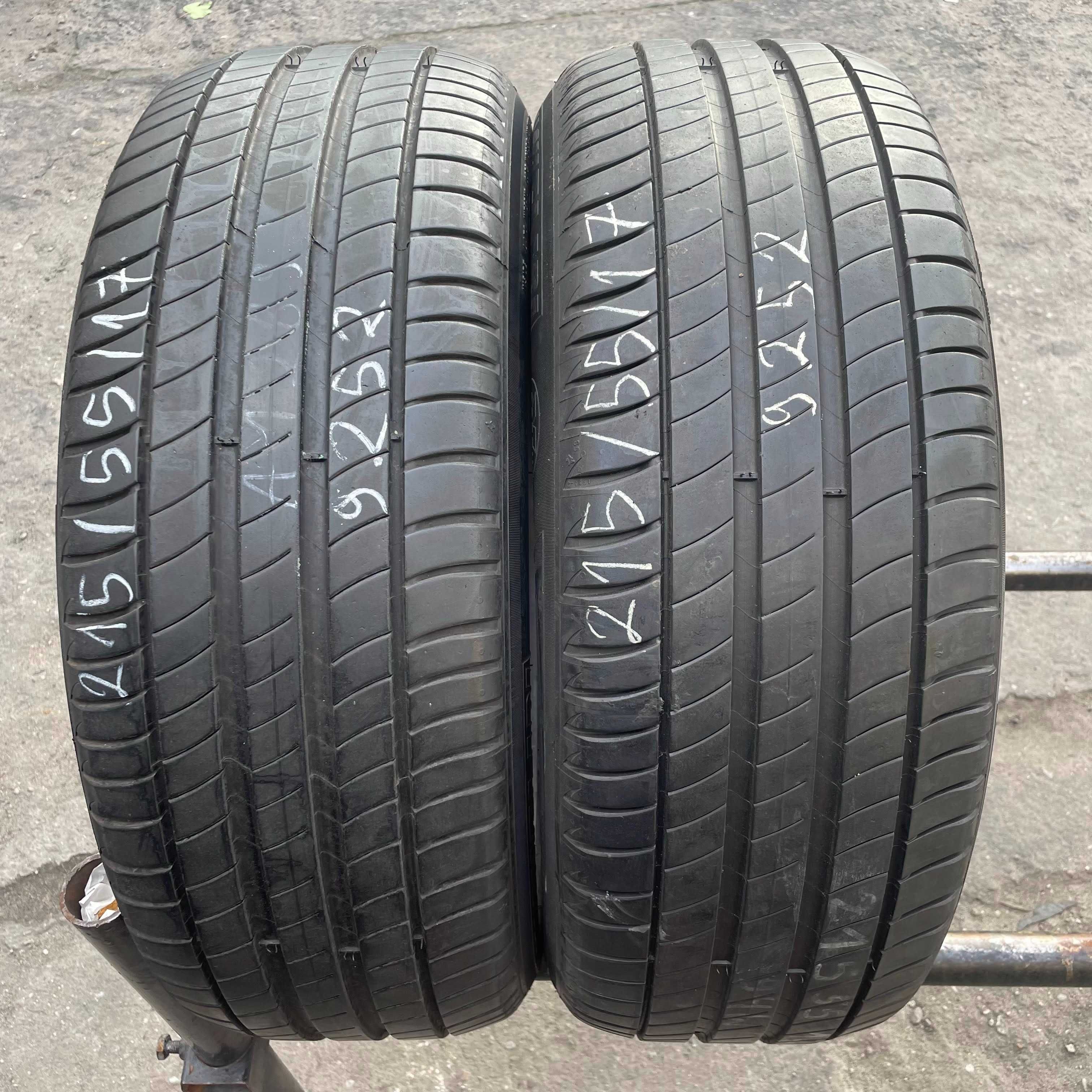 215/55/17 Michelin Primacy 3 94W