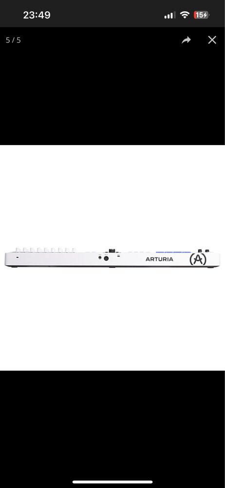 Sintetizador música Arturia KeyLab