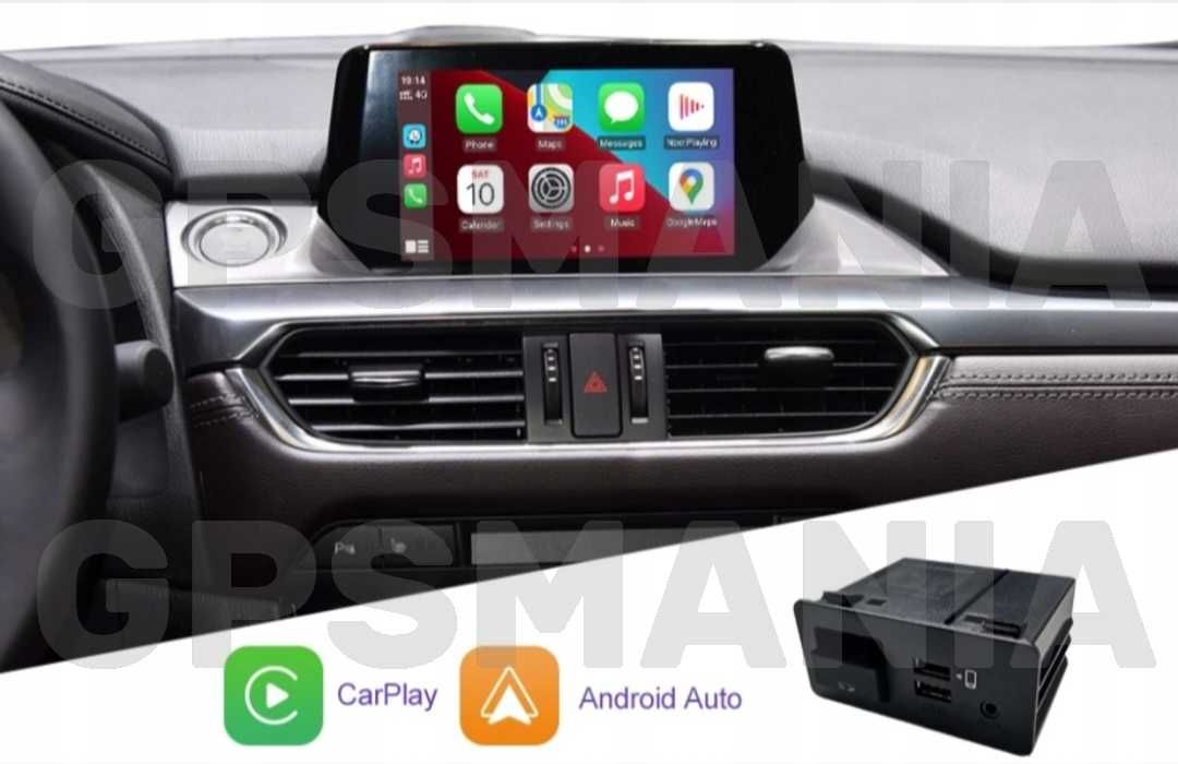 Mazda Android Auto CarPlay do systemu MZD CONNECT 2 3 6 CX-3 CX-5 CX-9