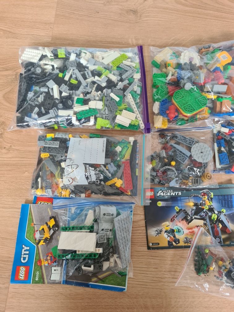 Lego mix zestawów city, mario, technic