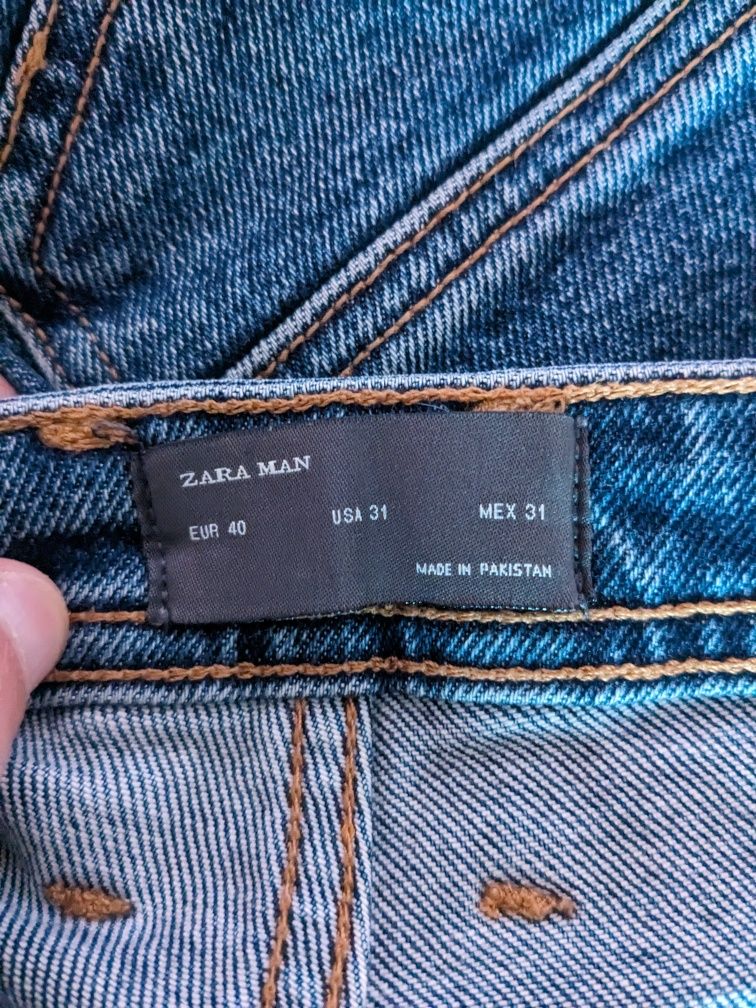 Джинси чоловічі Zara man мужские джинсы Зара