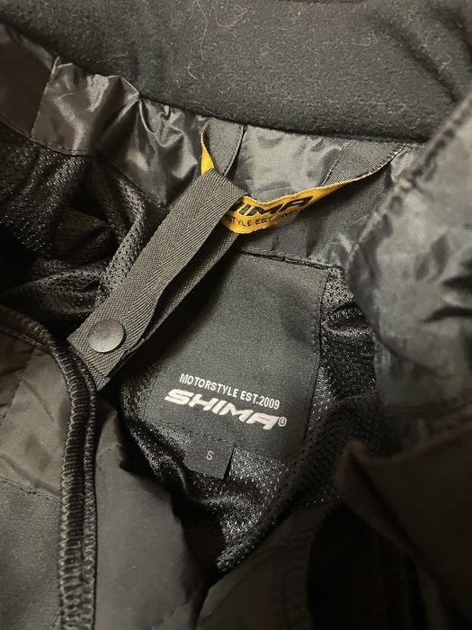 Kurtka na motor damska SHIMA RUSH LADY BLACK czarny