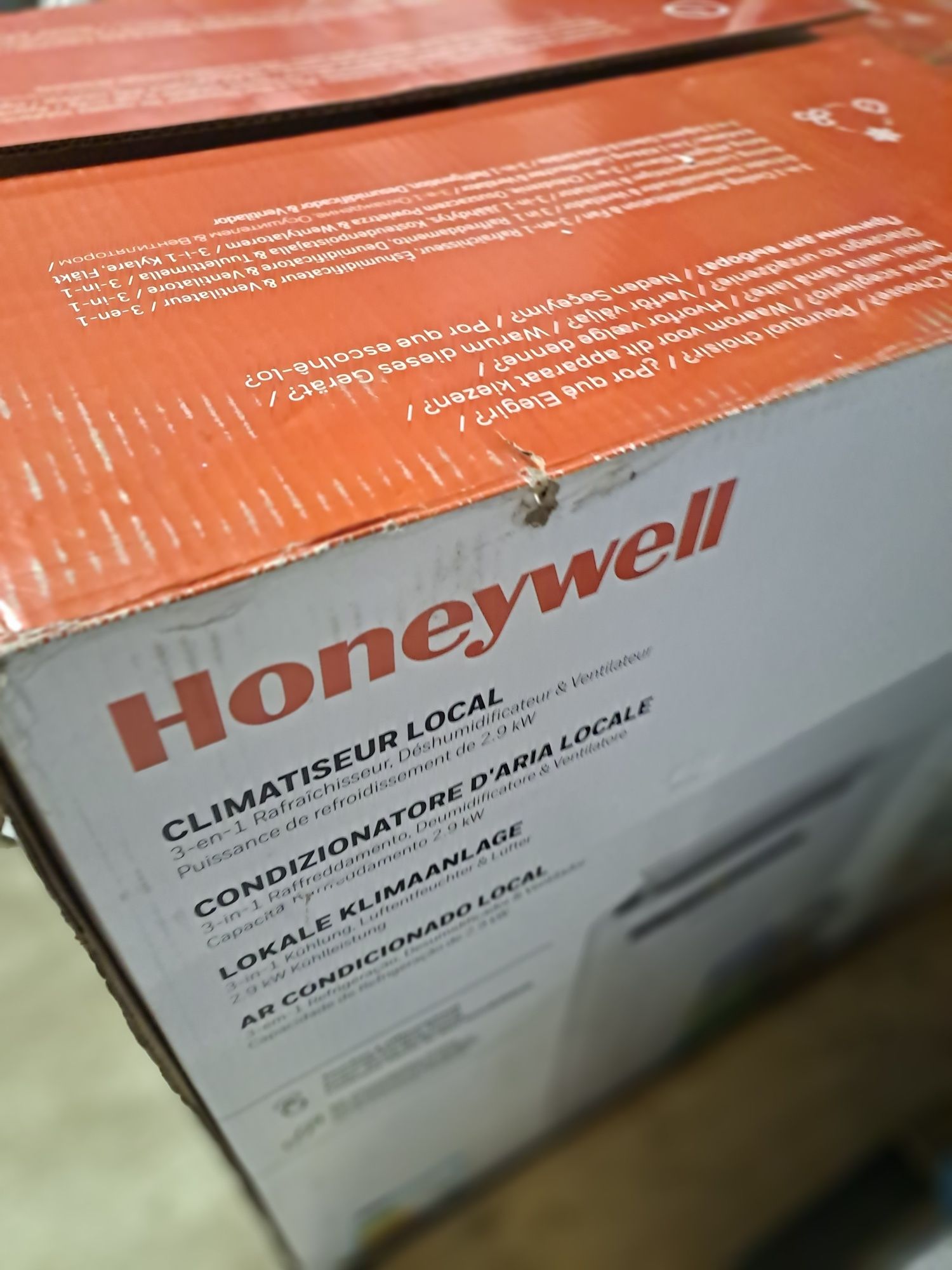 Klimatyzator Honeywell MN10CESWW przenośny 100m2