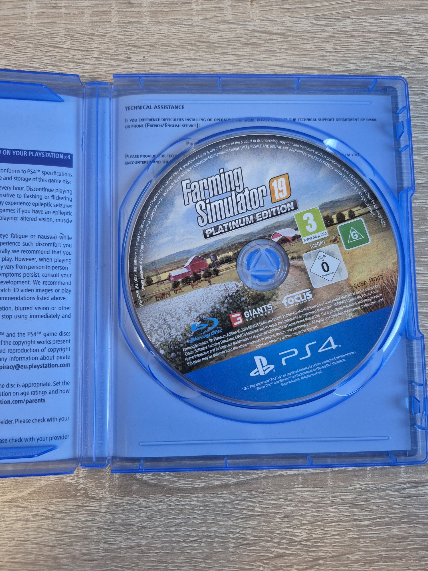 Farming Simulator 19 Platinium Edition PS4