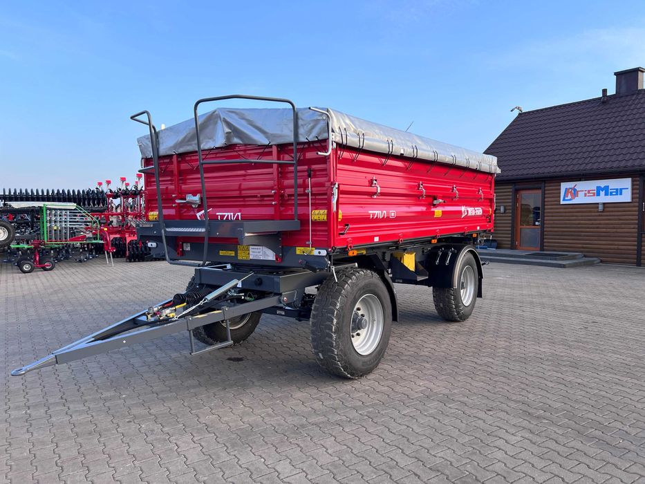 Przyczepa Dwuosiowa METAL-FACH 6t 8t 10t T710/1 T940/2 Pronar Paletowa