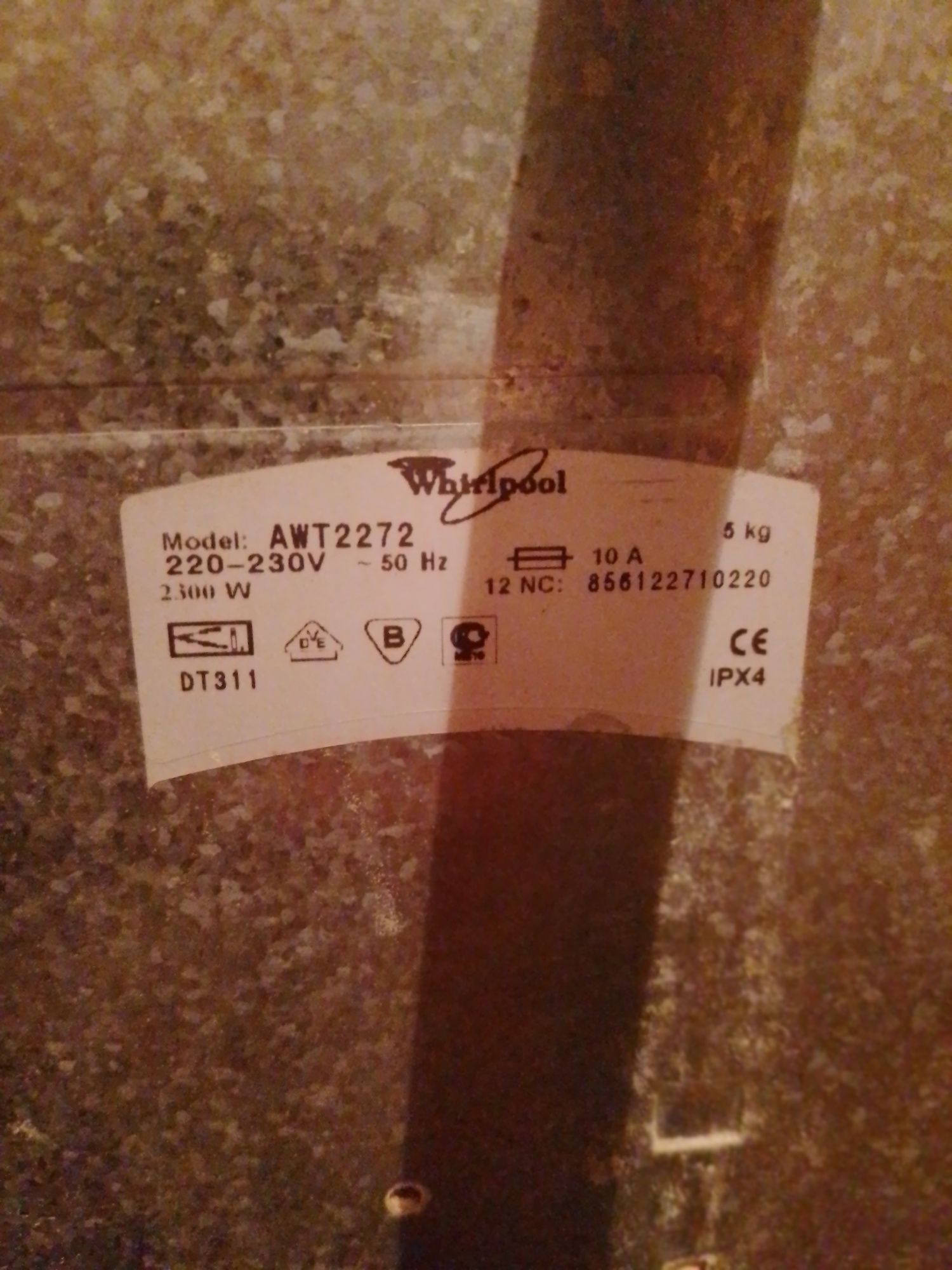 Whirlpool AWT2272 części 750