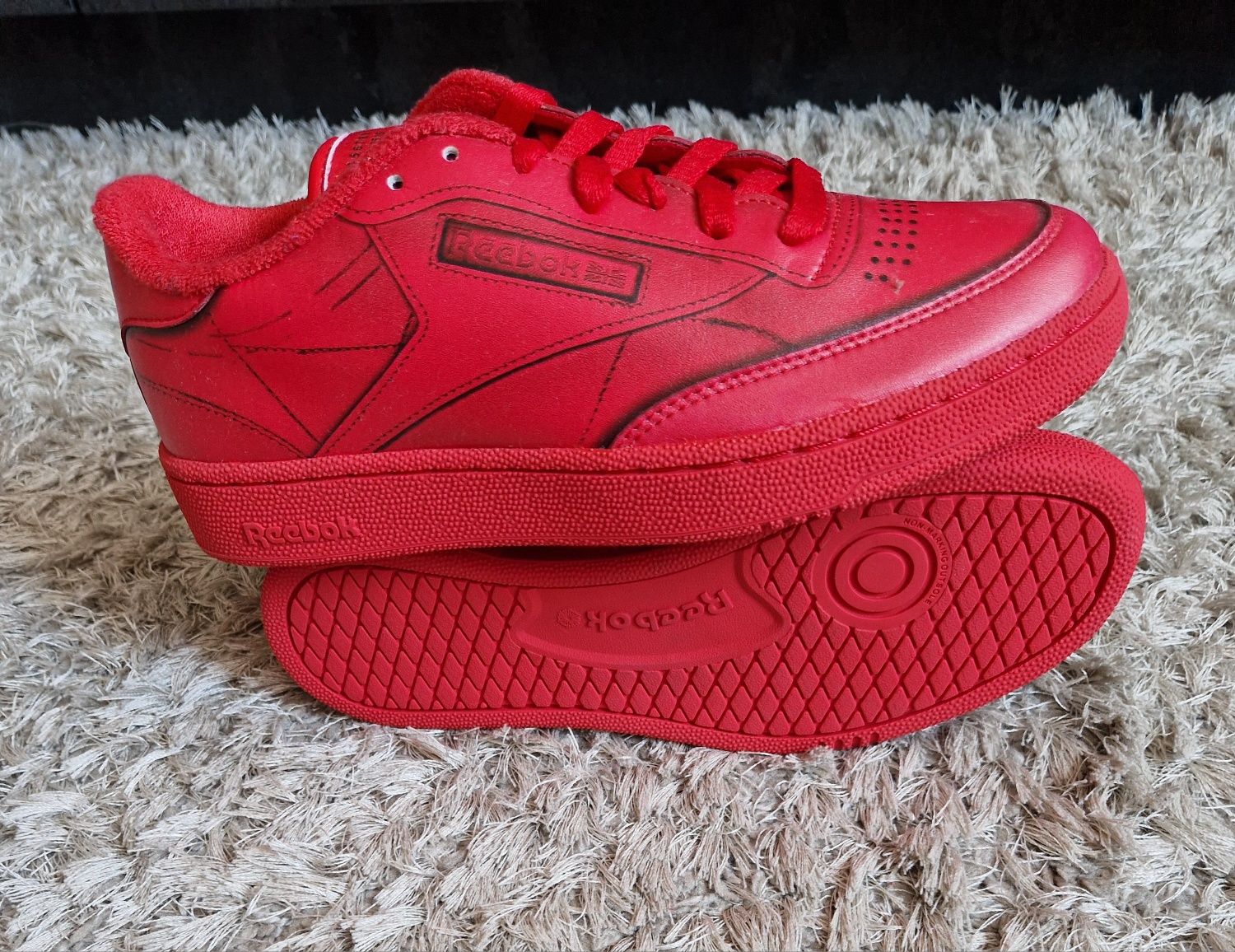 Оригінал 100%. Кроссовки Reebok Maison Margiela project cc tl red HO 2