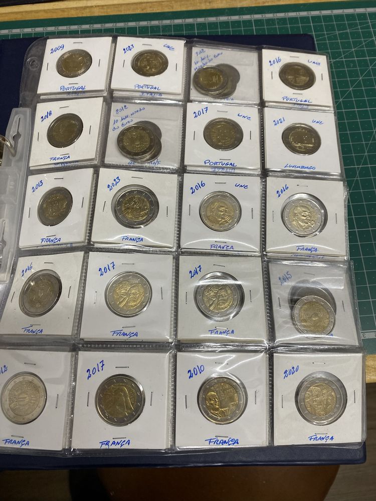 Moedas comemorativas 2euros TROCA