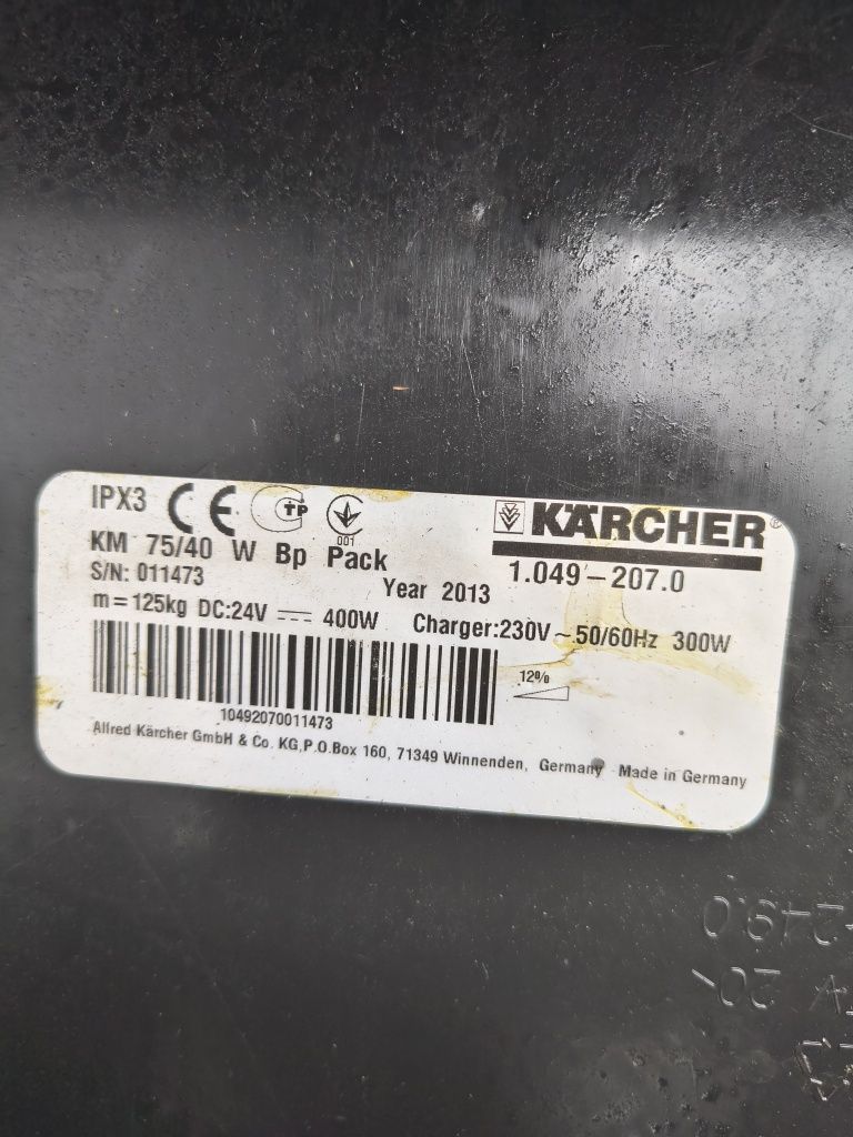 Zamiatarka Karcher KM 75/40 w