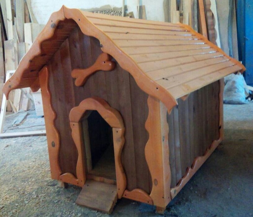 Будка для собаки, утеплена