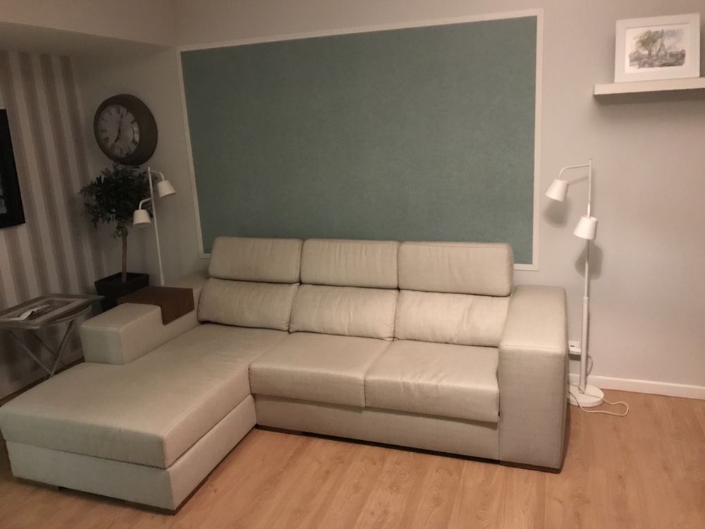 Sofa com chaise longue OPorto Antarte