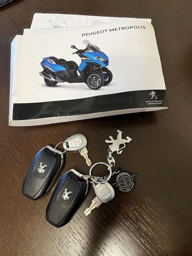 Peugeot Metropolis 400 L5e na kat B