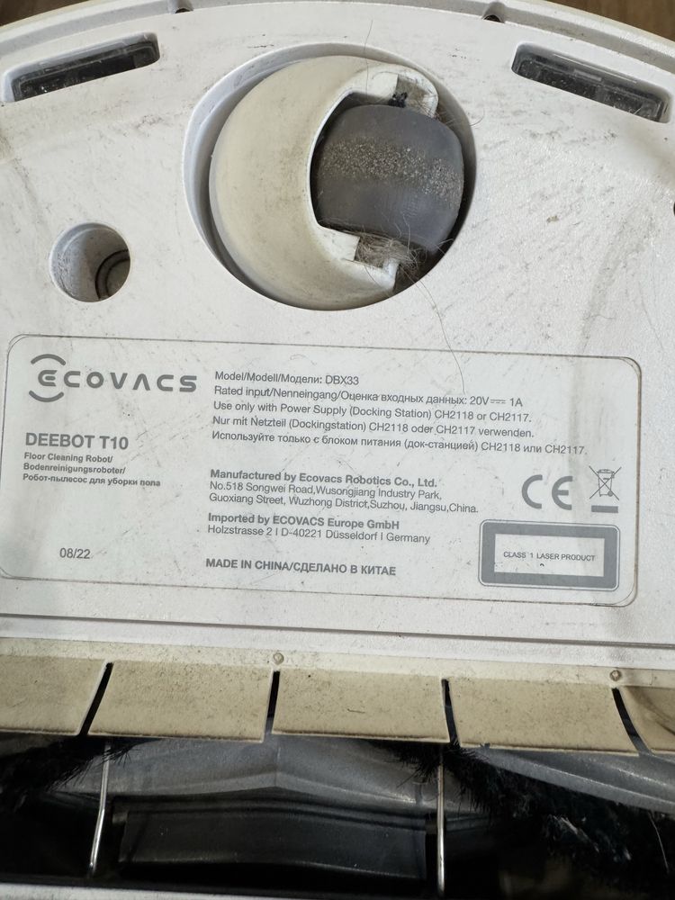 Ecovacs Deebot T10(White)