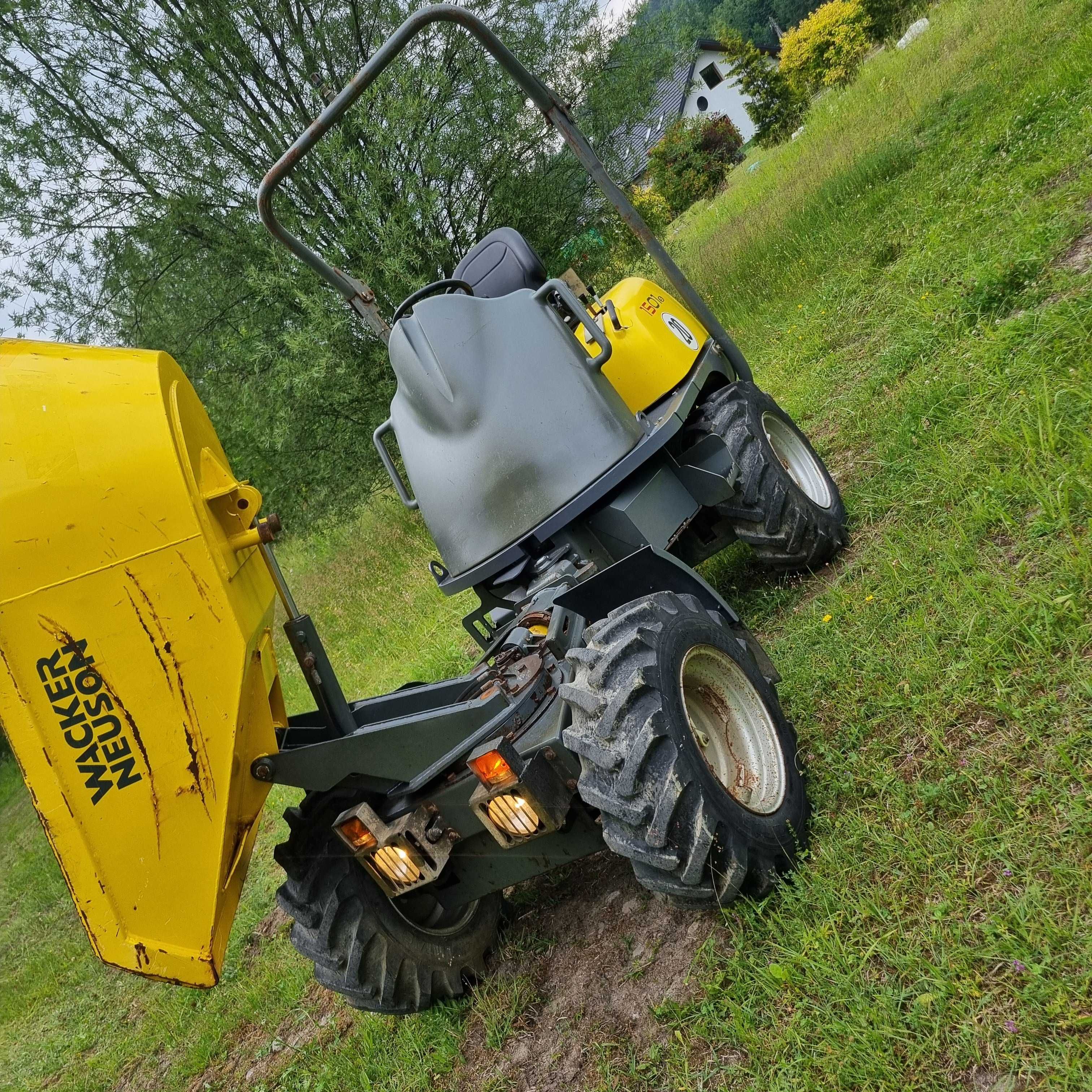 Wozidło 1,5t WACKER NEUSON 1501 zNorwegii 2016r JAK NOWE 1050Mtg Obrót