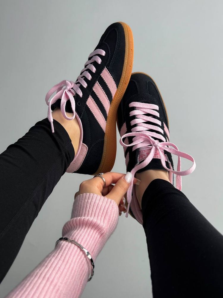 Adidas Wmns Handball Spezial 'Black Clear Pink Gum,адідас,спежал,adida