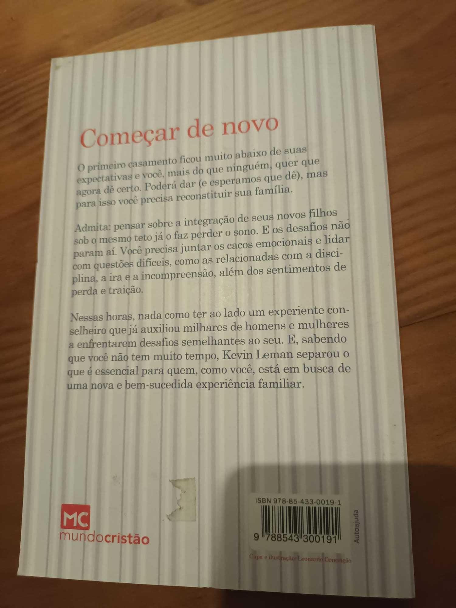 Livro "Novo casamento... novos filhos"