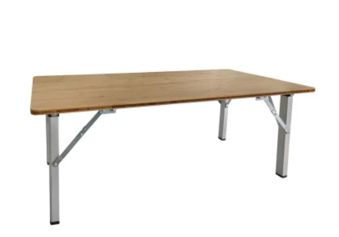 Stół składany bambusowy - 100 x 55 x 40