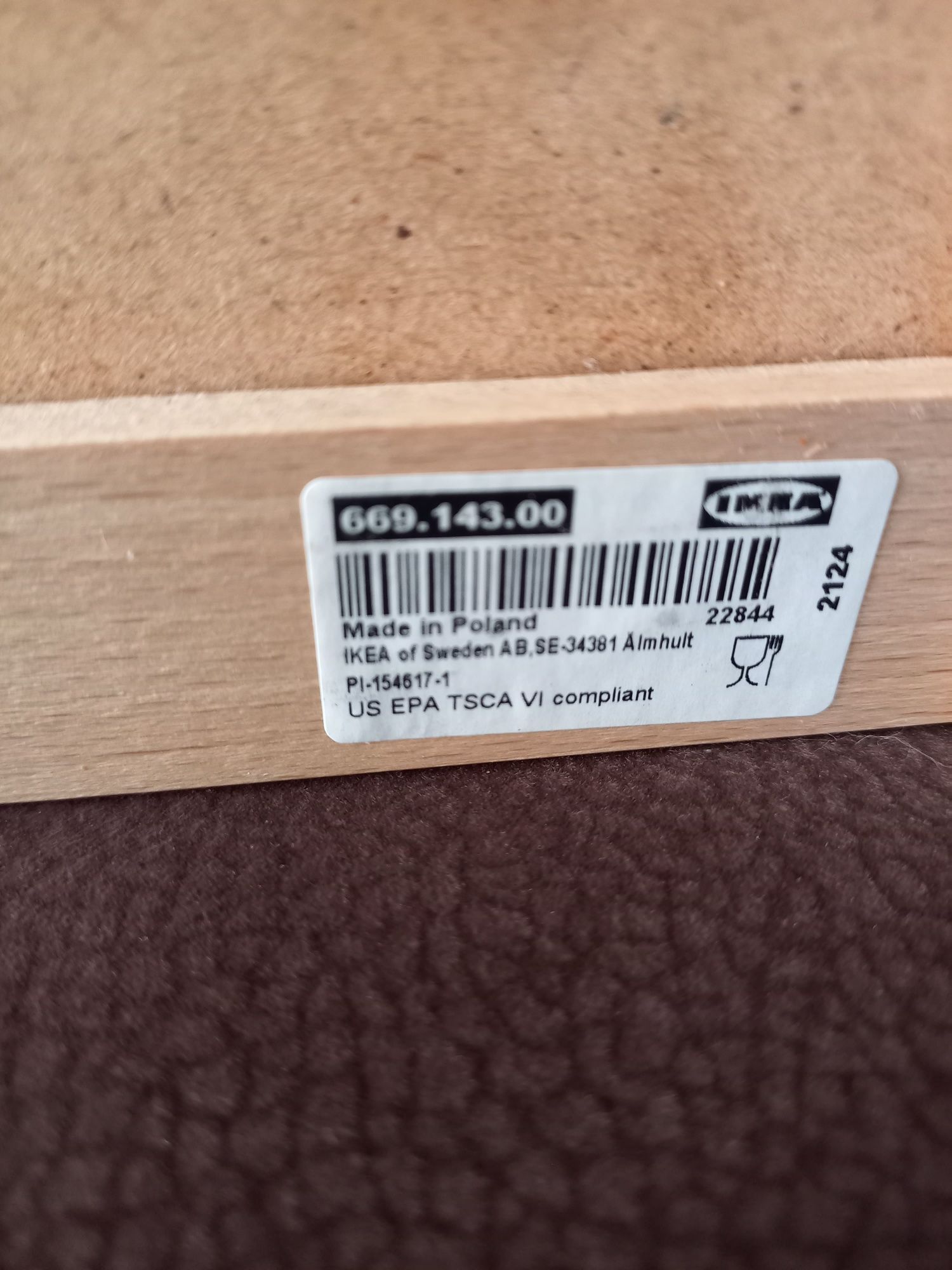 Chlebak drewniany IKEA