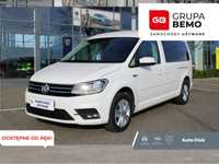 Volkswagen Caddy MAXI Comfortline BMT FV 23% Tempomat Bluetooth Salon PL ASO