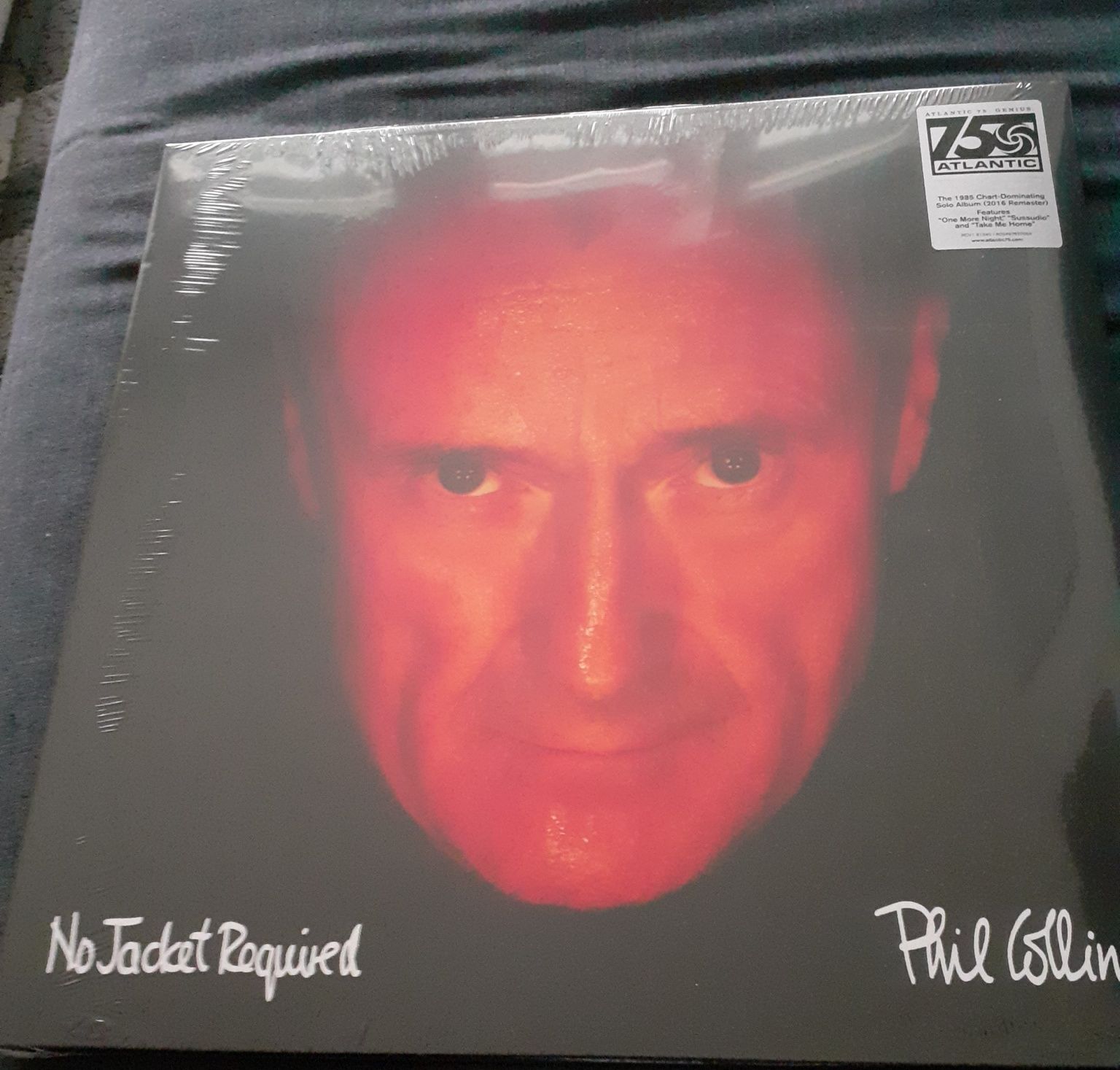 Phil Collins - No Jacket Required clear vinyl