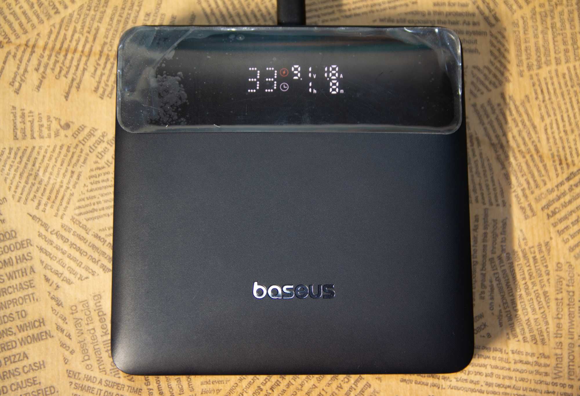 +КАБЕЛЬ! Павербанк Baseus Blade 100W 20000 mAh|Зовнішній акумулятор
