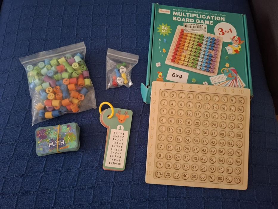 Jogo de Tabuleiro da Multiplicação