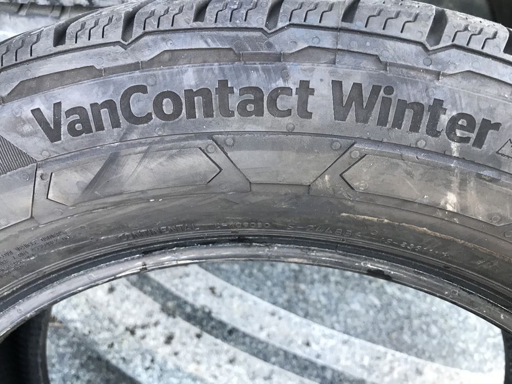 Продам б\у шины  Continental VanContact Winter 215/60 R17C 109/107T