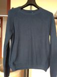 Sweter unisex granatowy