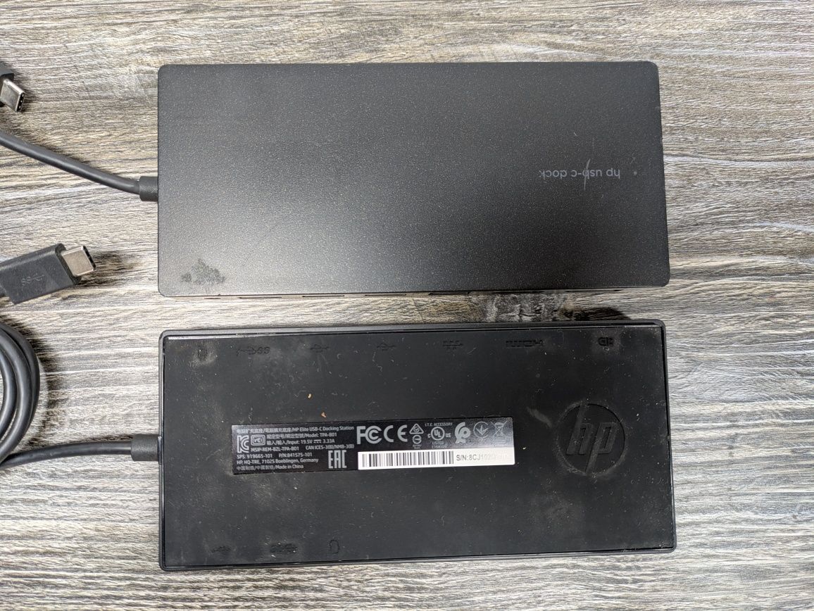 Док-станція HP USB-C HSA-B005DS /Elite USB-C G4 HSTNH-U601 /TPA-B01
