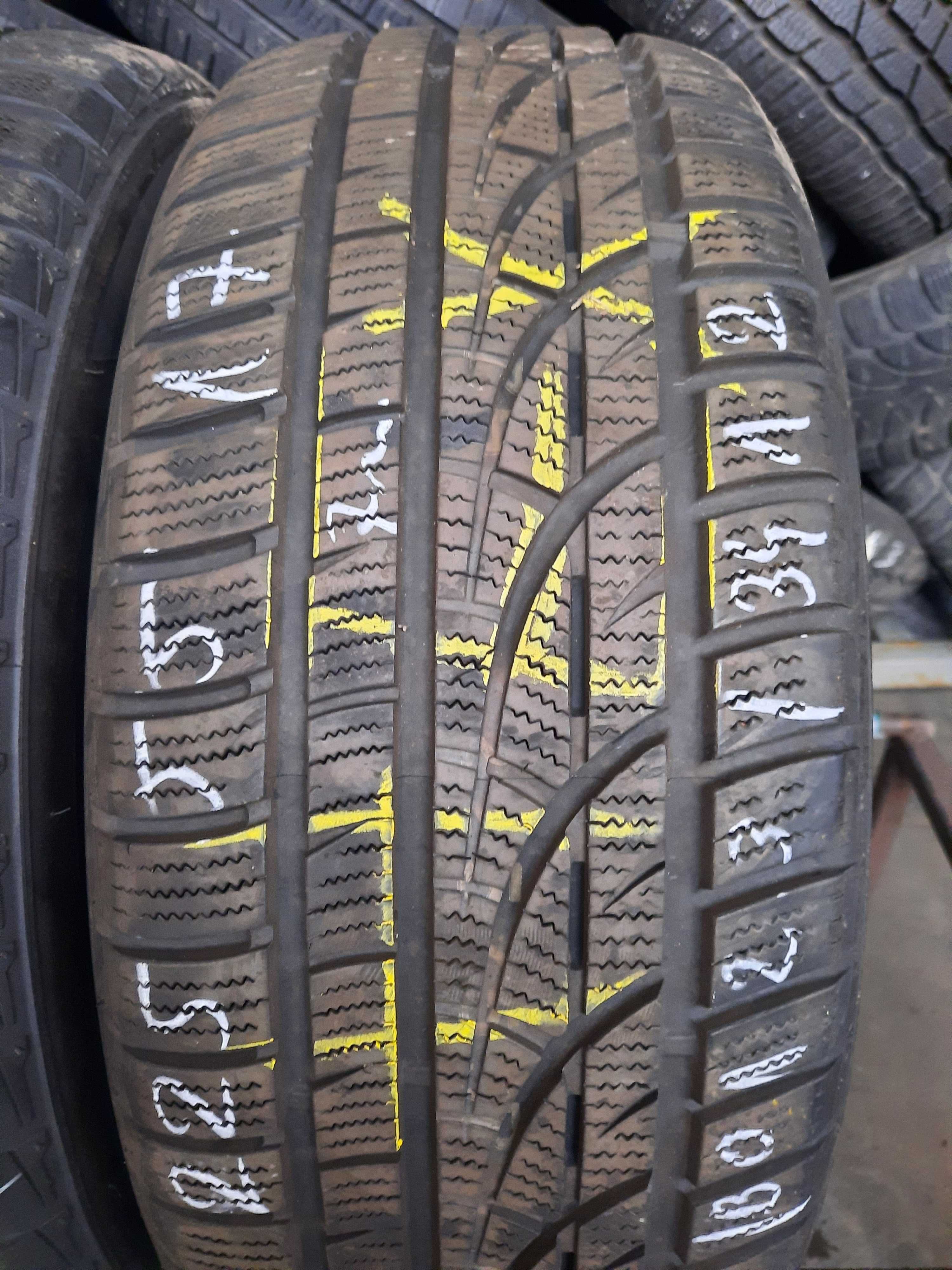 2szt. opony zimowe używane 225/55R17 Hankook Winter icept Evo W310