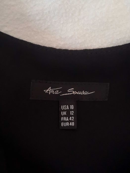 Vestido de cerimónia curto Ana Sousa