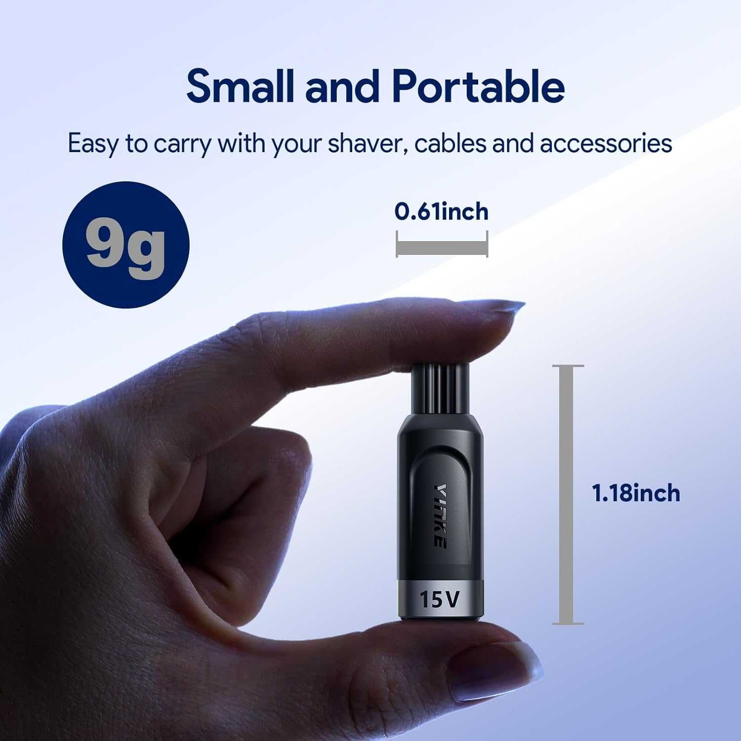 Yinke Adapter Ładowarki 15V HQ8505 Typu C Golarki Philips Norelco OneB